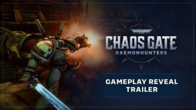 Аарон Дембски-Боуден - Вышел новый трейлер пошаговой стратегии Warhammer 40,000: Chaos Gate - Daemonhunters - playground.ru