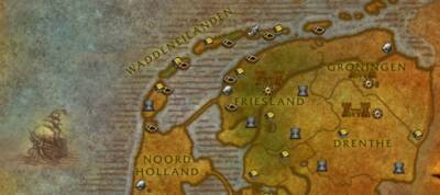Художник изобразил карту Нидерландов в стиле World of Warcraft - noob-club.ru - Голландия