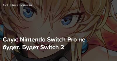 Слух: Nintendo Switch Pro не будет. Будет Switch 2 - goha.ru