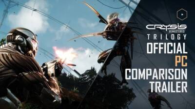 Сравнительный трейлер PC-версии Crysis Remastered Trilogy - playground.ru