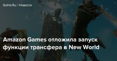 Amazon Games отложила запуск функции трансфера в New World - goha.ru