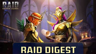 "Digest" RAID: Shadow Legends про дубликаты и клановый контент - top-mmorpg.ru