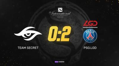 PSG.LGD переиграла Team Secret и прошла в Гранд-финал The International 10 - cybersport.metaratings.ru