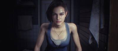 Джилл Валентайн - Джилл в юбочке под фиксированной камерой в демонстрации фанатского ремейка Resident Evil 3 на Unreal Engine 5 - gamemag.ru