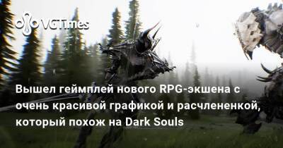 Вышел геймплей нового RPG-экшена с очень красивой графикой и расчлененкой, который похож на Dark Souls - vgtimes.ru - Южная Корея