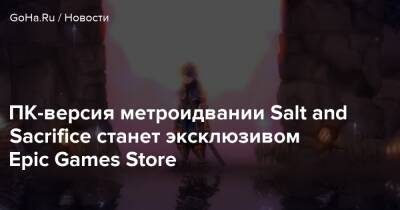 ПК-версия метроидвании Salt and Sacrifice станет эксклюзивом Epic Games Store - goha.ru - Sanctuary