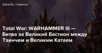 Мяо Йин - Total War: WARHAMMER III — Битва за Великий Бастион между Тзинчем и Великим Катаем - goha.ru