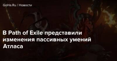 В Path of Exile представили изменения пассивных умений Атласа - goha.ru