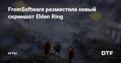 FromSoftware разместила новый скриншот Elden Ring — Игры на DTF - dtf.ru