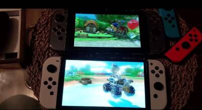 Nintendo Switch OLED vs. Nintendo Switch. Прямое сравнение экранов двух консолей - ps4.in.ua