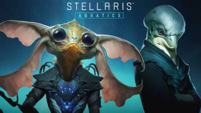 Анонсирован набор Aquatics Species Pack для Stellaris, посвященный цивилизации разумных мореплавателей - playisgame.com