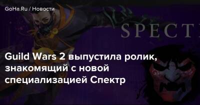 Guild Wars 2 выпустила ролик, знакомящий с новой специализацией Спектр - goha.ru