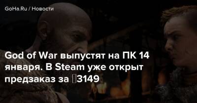Джеймс Райан - God of War выпустят на ПК 14 января. В Steam уже открыт предзаказ за ₽3149 - goha.ru - Santa Monica