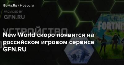New World скоро появится на российском игровом сервисе GFN.RU - goha.ru