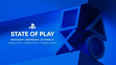 Следующая State of Play пройдёт 28 октября - playground.ru