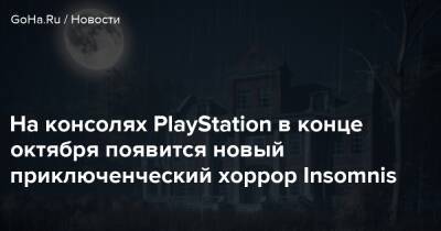 На консолях PlayStation в конце октября появится новый приключенческий хоррор Insomnis - goha.ru