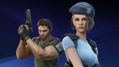 Крис Редфилд - Джилл Валентайн - Теперь в Fortnite можно сыграть за Криса и Джилл из Resident Evil - mmo13.ru