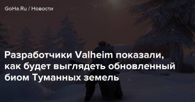 Разработчики Valheim показали, как будет выглядеть обновленный биом Туманных земель - goha.ru