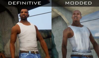 В GTA San Andreas улучшили графику с помощью мода и сравнили с официальным ремастером от Rockstar - gametech.ru