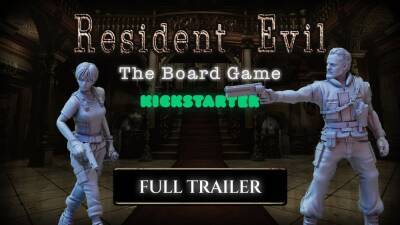 Настольная версия Resident Evil стала хитом Kickstarter. Собрано более 1 миллиона долларов - gametech.ru
