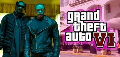 GTA 6 получит музыку Dr. Dre? Snoop Dogg подтвердил, что рэпер работает с Rockstar - gametech.ru