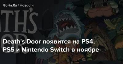 Death's Door появится на PS4, PS5 и Nintendo Switch в ноябре - goha.ru