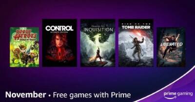 Control, Rise of the Tomb Raider и Dragon Age Inquisition вошли в ноябрьскую библиотеку бесплатных игр Prime Gaming - playground.ru