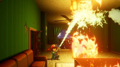 Платформер о девушке-пожарном Firegirl: Hack 'n Splash Rescue получил зажигательный трейлер и дату выхода в Steam - gametech.ru