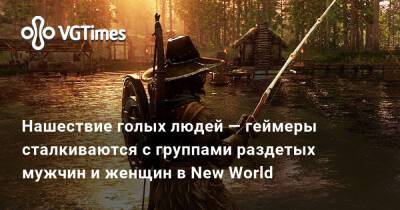Нашествие голых людей — геймеры сталкиваются с группами раздетых мужчин и женщин в New World - vgtimes.ru