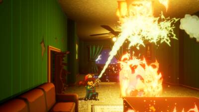 Платформер о девушке-пожарном Firegirl: Hack 'n Splash Rescue получил зажигательный трейлер и дату выхода в Steam - ps4.in.ua