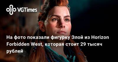 На фото показали фигурку Элой из Horizon Forbidden West, которая стоит 29 тысяч рублей - vgtimes.ru