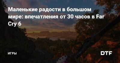 Маленькие радости в большом мире: впечатления от 30 часов в Far Cry 6 — Игры на DTF - dtf.ru