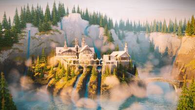 Питер Джексон - В Minecraft воссоздали Ривенделл из «Властелина Колец» - igromania.ru