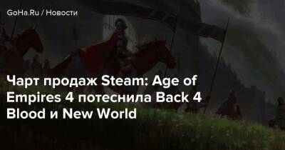 Чарт продаж Steam: Age of Empires 4 потеснила Back 4 Blood и New World - goha.ru
