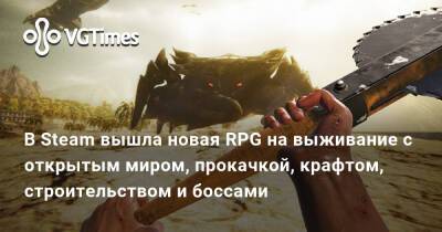 В Steam вышла новая RPG на выживание с открытым миром, прокачкой, крафтом, строительством и боссами - vgtimes.ru
