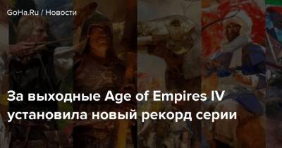 За выходные Age of Empires IV установила новый рекорд серии - goha.ru