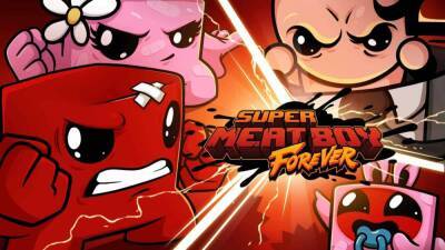 Super Meat Boy Forever выйдет на мобильных в 2022-м году - playisgame.com