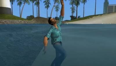 Томми плавает как топор в ремастере GTA Vice City. GTA: The Trilogy «верна традиции» - ps4.in.ua