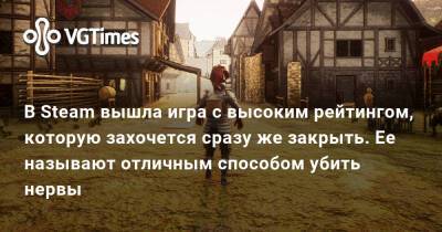 В Steam вышла игра с высоким рейтингом, которую захочется сразу же закрыть. Ее называют отличным способом убить нервы - vgtimes.ru