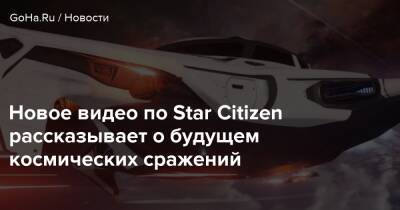 Новое видео по Star Citizen рассказывает о будущем космических сражений - goha.ru