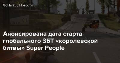 Анонсирована дата старта глобального ЗБТ «королевской битвы» Super People - goha.ru