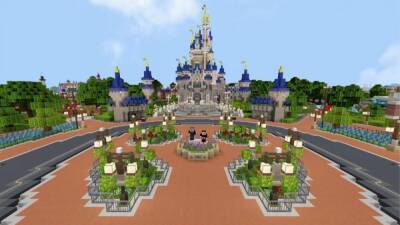 Микки Маус - Дональд Дак - В Minecraft добавили виртуальную копию парка аттракционов Disney - igromania.ru