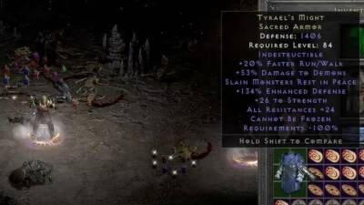 Фанат Diablo 2 Resurrected всего за 438 часов получил все уникальные предметы Diablo 2 Resurrected - mmo13.ru