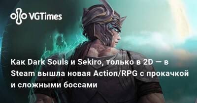 Как Dark Souls и Sekiro, только в 2D — в Steam вышла новая Action/RPG с прокачкой и сложными боссами - vgtimes.ru