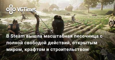 В Steam вышла масштабная песочница с полной свободой действий, открытым миром, крафтом и строительством - vgtimes.ru