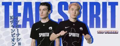 Team Spirit выпустила форму, посвященную победе на The International 2021 - dota2.ru