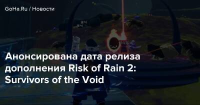Анонсирована дата релиза дополнения Risk of Rain 2: Survivors of the Void - goha.ru - Россия