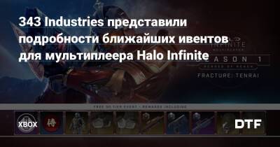 343 Industries представили подробности ближайших ивентов для мультиплеера Halo Infinite — Фанатское сообщество Xbox на DTF - dtf.ru