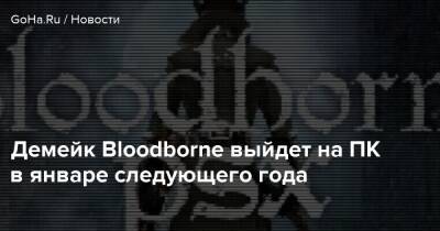 Лилит Вальтер - Демейк Bloodborne выйдет на ПК в январе следующего года - goha.ru