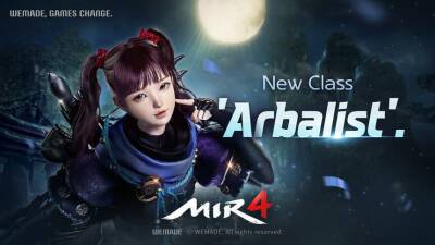 В MMORPG MIR4 появился новый архетип Арбалист и функция смены класса - mmo13.ru